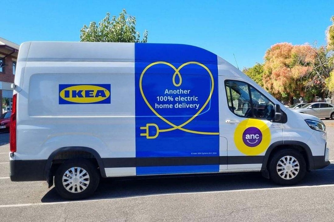 IKEA ออสเตรเลียสะดุดเป้าหมายรถขนส่งไฟฟ้า