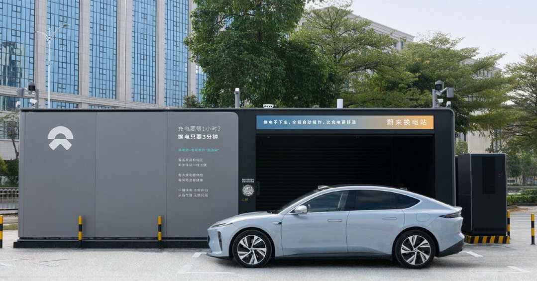 NIO ทำสถิติเปลี่ยนแบตเตอรี่ทะลุแสนครั้งต่อวันช่วงตรุษจีน