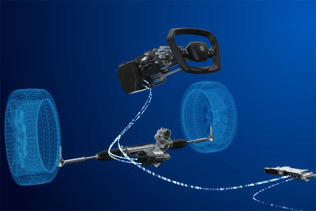 NIO ET9 ใช้ระบบบังคับเลี้ยว Steer-by-Wire จาก ZF
