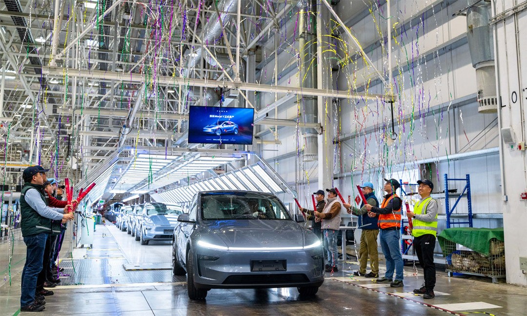 เทสล่าส่งมอบ Model Y ปรับโฉมในจีนปลายกุมภาพันธ์